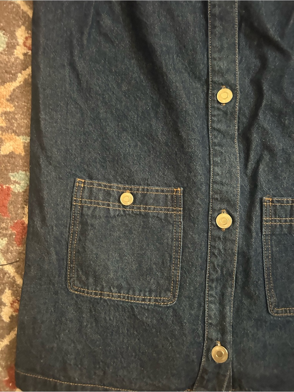 H&M Button Denim Dress - Picture 2 of 5